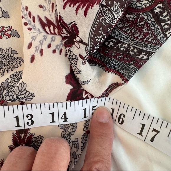 Vero Moda kimono style  Paisley Boho Dress XS - Picture 8 of 9